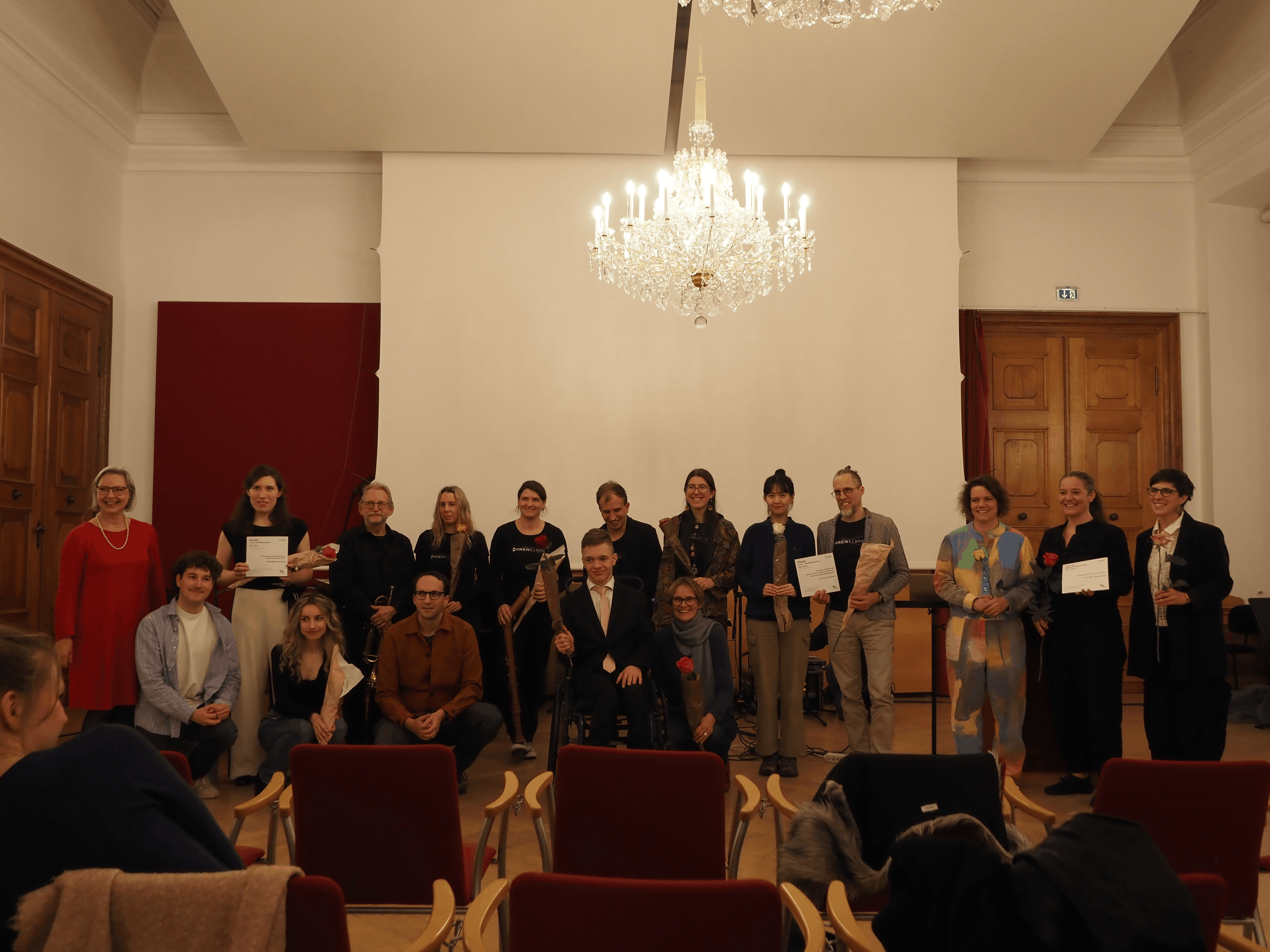 Preisverleihung Practice Room